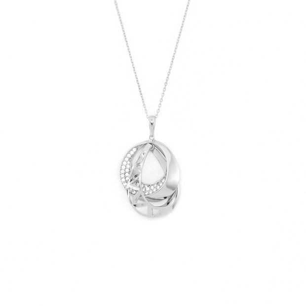 Entwined Teardrops Necklace