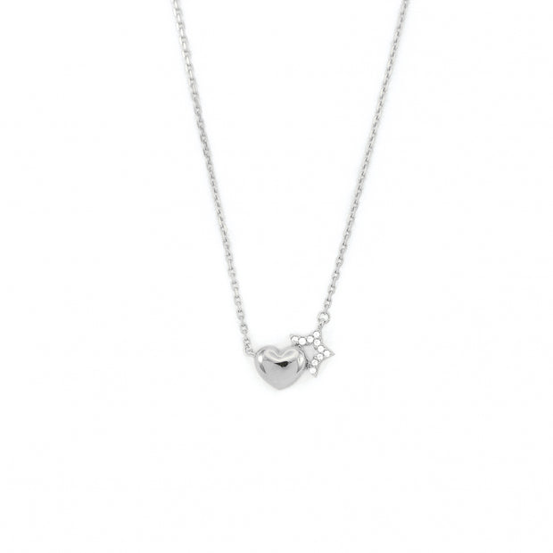 Heart & Star Necklace