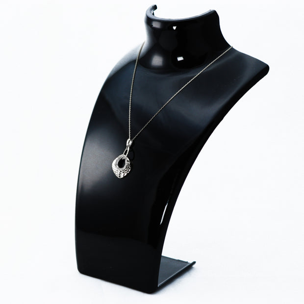 Interlocking Teardrop Necklace