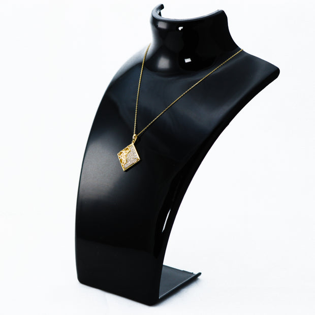 Square Webbed Necklace