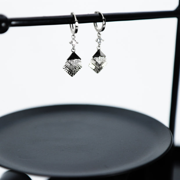 Square Shell Earrings