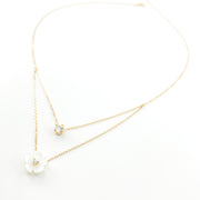 White Flower Necklace