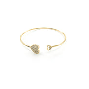 Open Heart Bangle