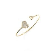 Open Heart Bangle