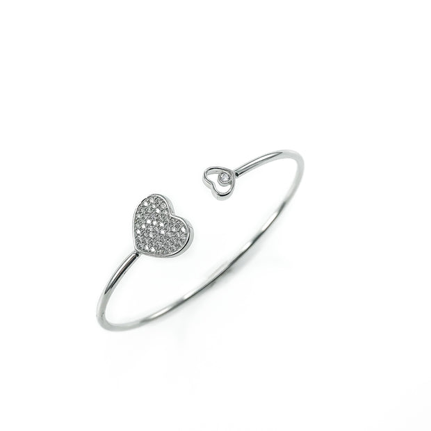 Open Heart Bangle