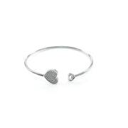 Open Heart Bangle