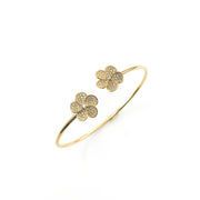 Open Flower Bangle