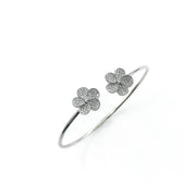 Open Flower Bangle