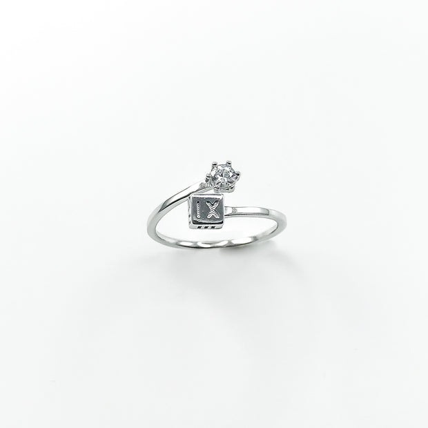 Solitaire IX Ring