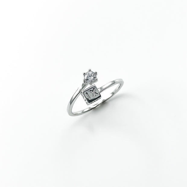 Solitaire IX Ring